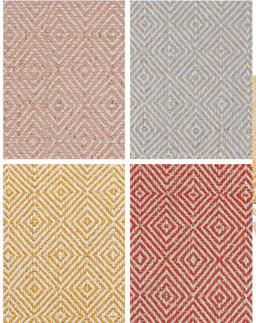MARADJI Diamond Pattern Swatches 4 colors